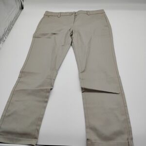 Wonder Nation Girls Khaki School Uniform Pants Size 14 Plus Straight Leg WX33100